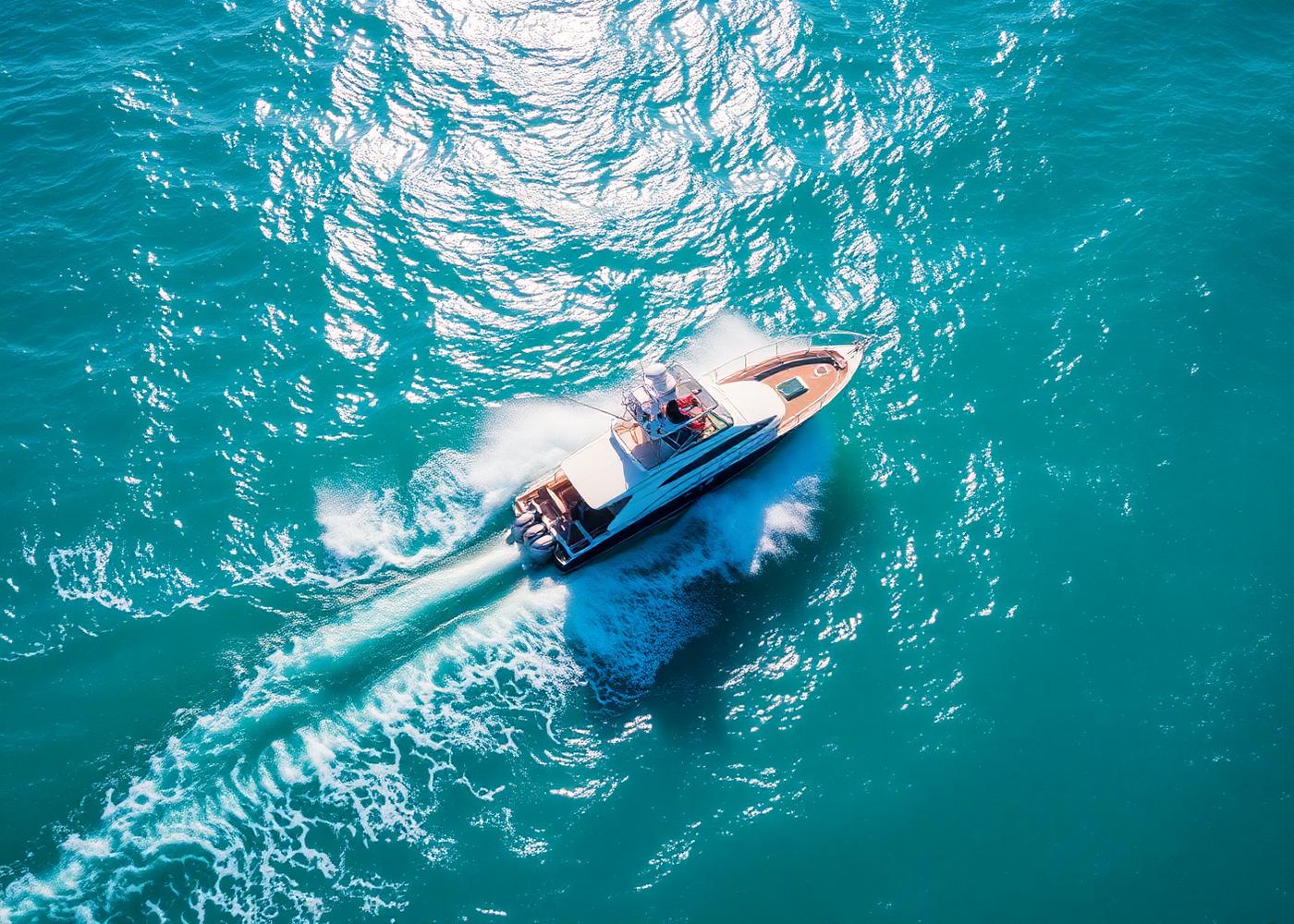 Turquoise Indian Ocean water off the Mozambique coastline